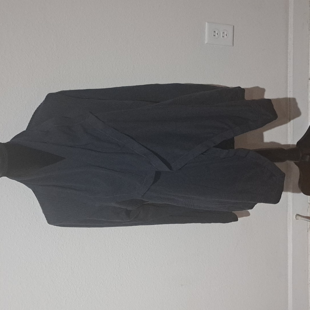 THEORY navy LARGE sweater wrap, $128.00